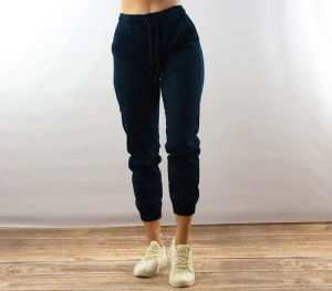 Damskie Street Autonomy Spodnie>Spodnie jogger damskie Only Small Logo navy 2021
