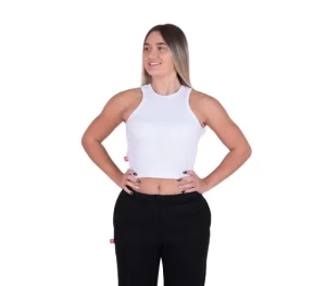 Damskie Street Autonomy Tank Top>TANK TOP DAMSKI LINEX WHITE 2023