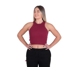 Damskie Street Autonomy Tank Top>TANK TOP DAMSKI LINEX BURGUNDY 2023